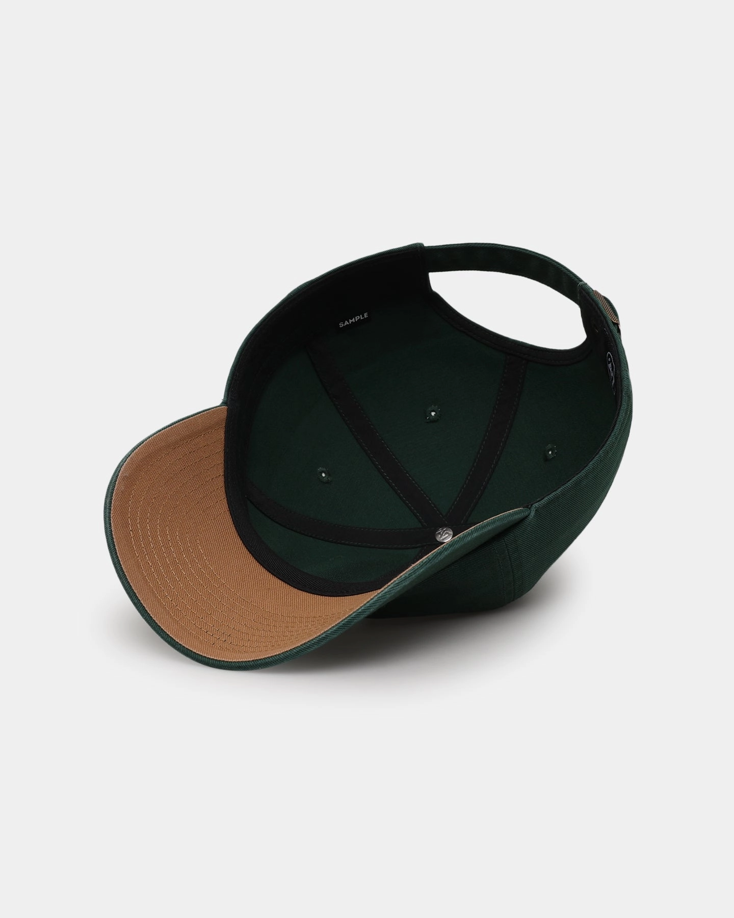 47 Brand New York Yankees 'Yankees Colour Wheel' 47 Clean Up Strapback Dark Green