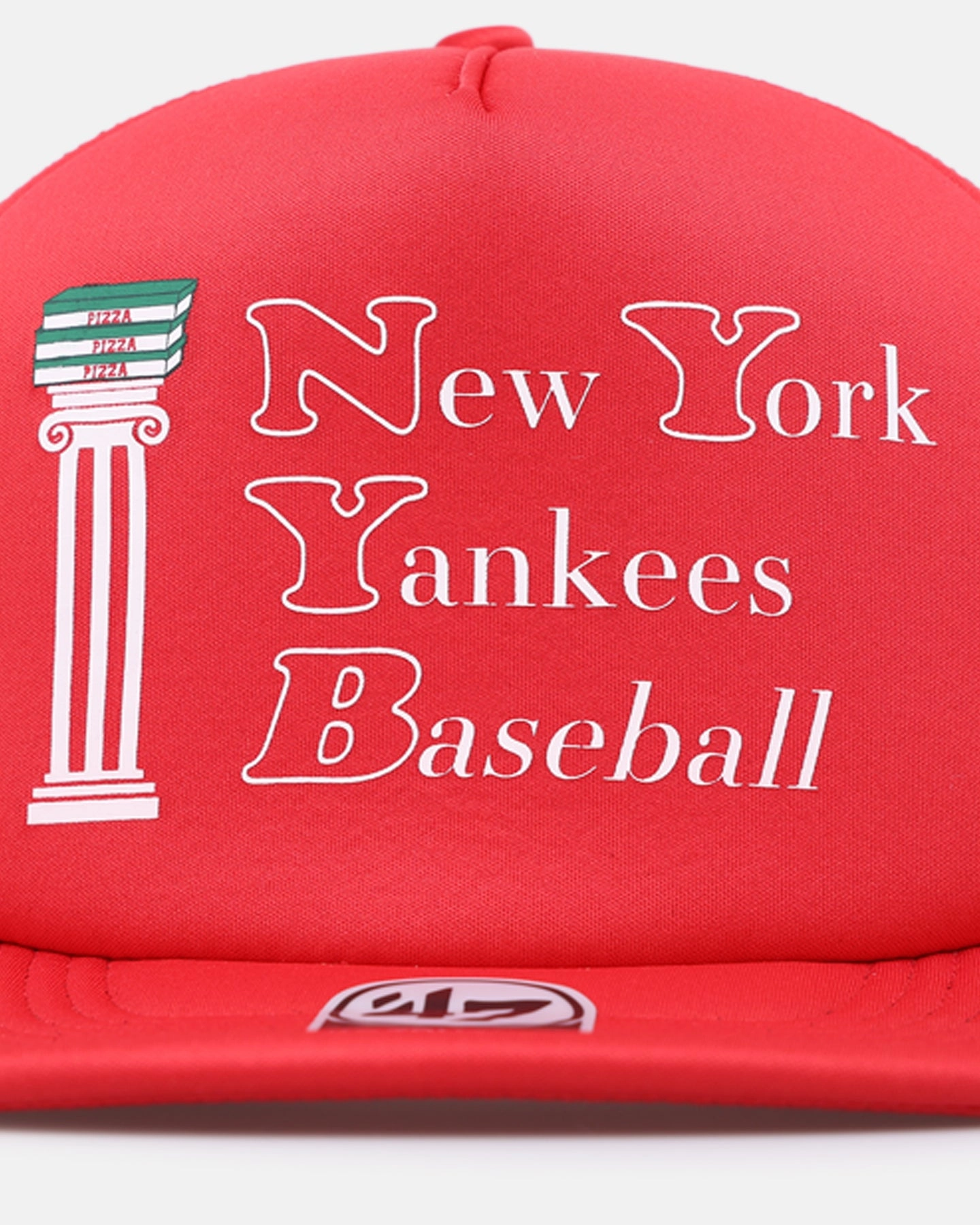 47 Brand New York Yankees Keep The Change '47 Trucker Snapback Red