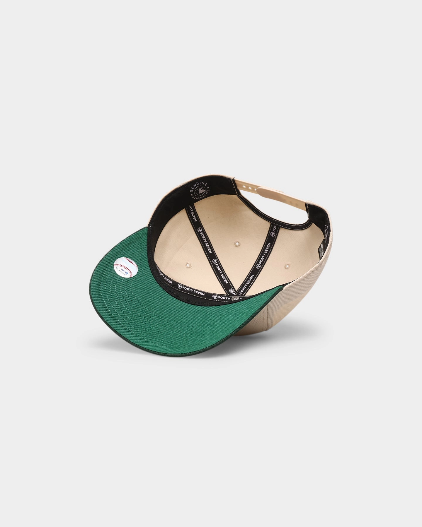 47 Brand Oakland Athletics 'Natural Nantasket' '47 Captain DTR Snapback Natural