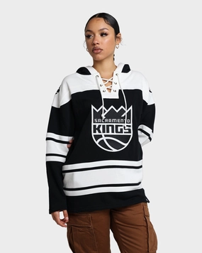 47 Brand Sacramento Kings Superior Lacer Hoodie Jet Black