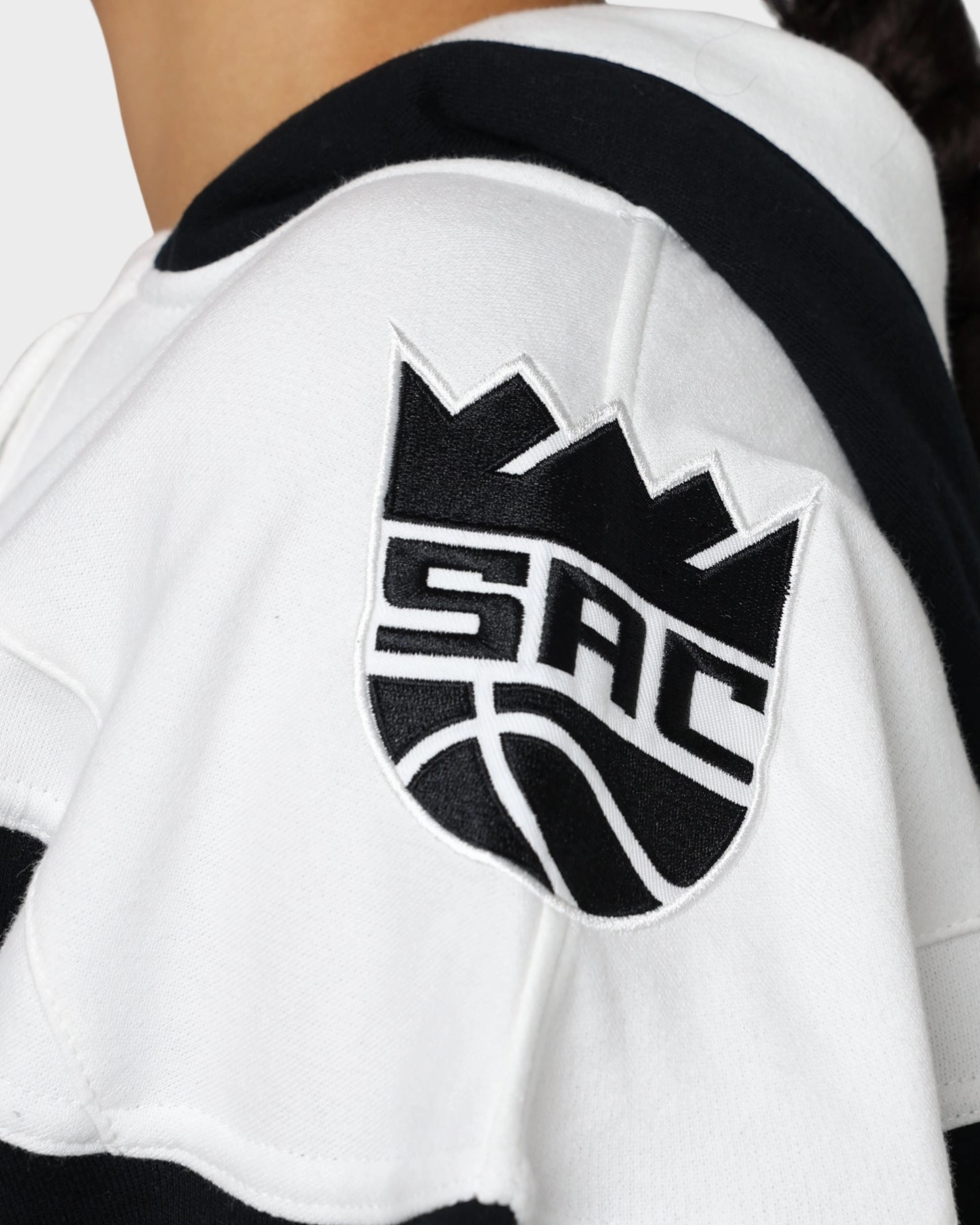 47 Brand Sacramento Kings Superior Lacer Hoodie Jet Black