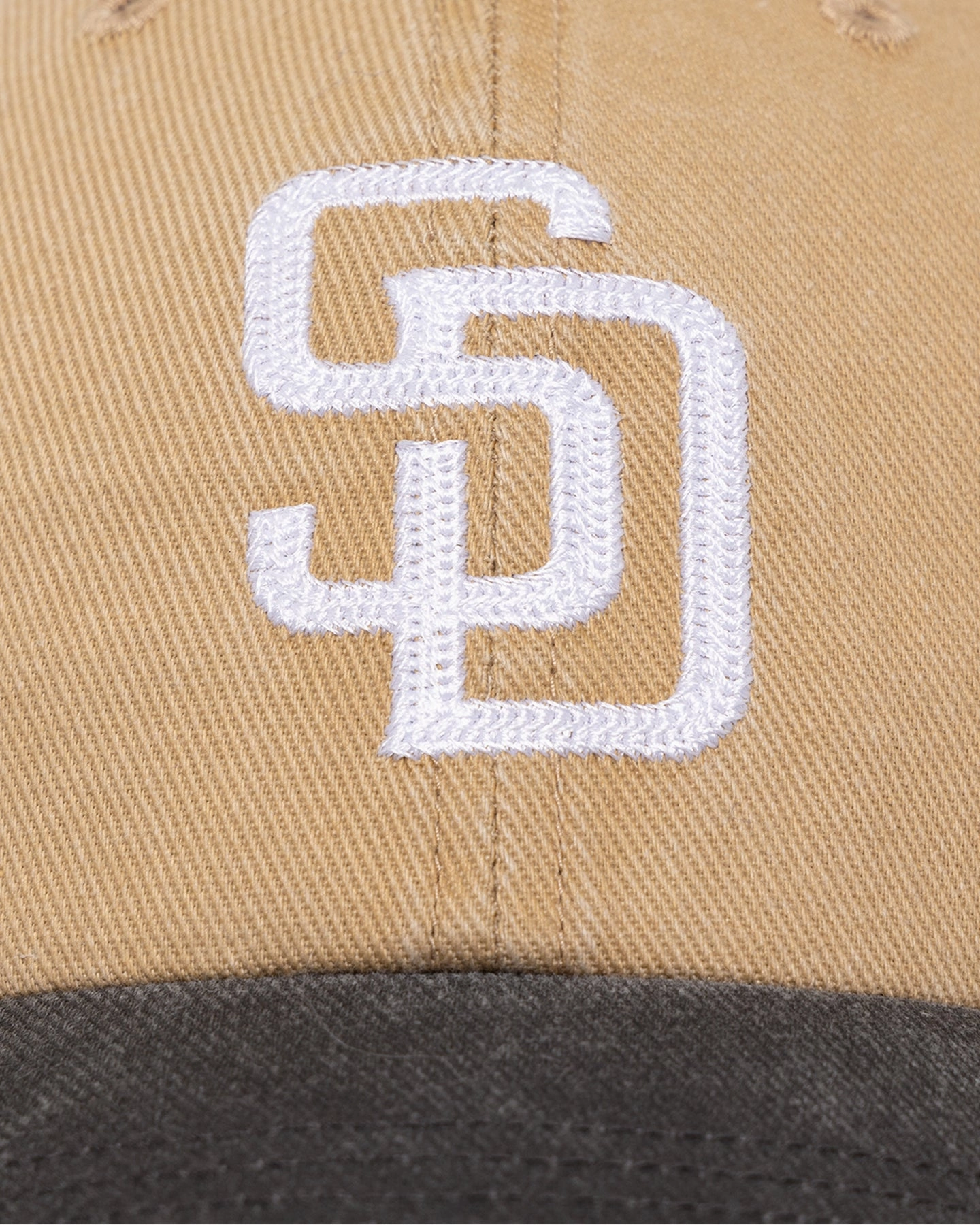 47 Brand San Diego Padres 47 Clean Up Strapback Khaki