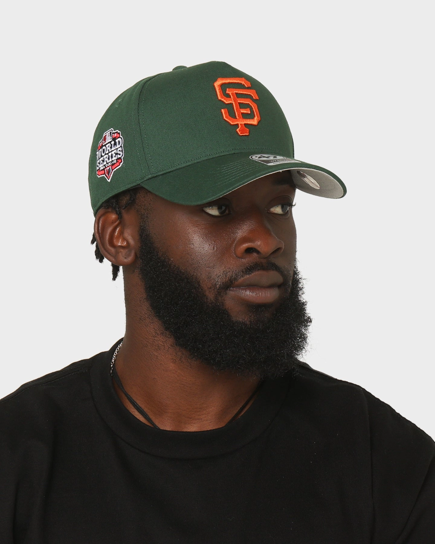 47 Brand San Francisco Giants Sure Shot MVP DT Snapback Dark Green/Red