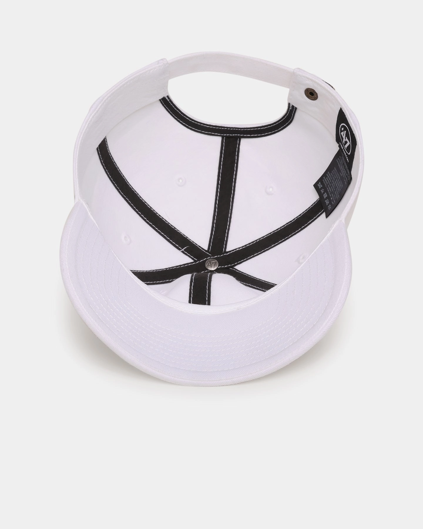 47 Brand Schnauzer 'Dog Collection' 47 Clean Up Strapback White