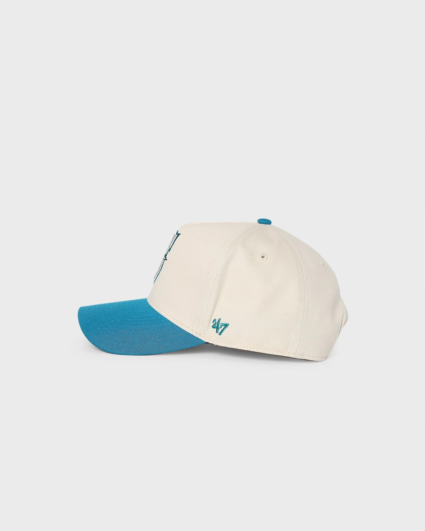 47 Brand Seattle Mariners Sure Shot MVP DT Snapback Natural/Dark Teal