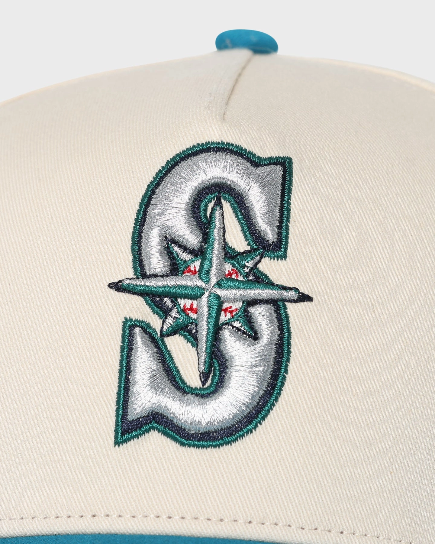 47 Brand Seattle Mariners Sure Shot MVP DT Snapback Natural/Dark Teal