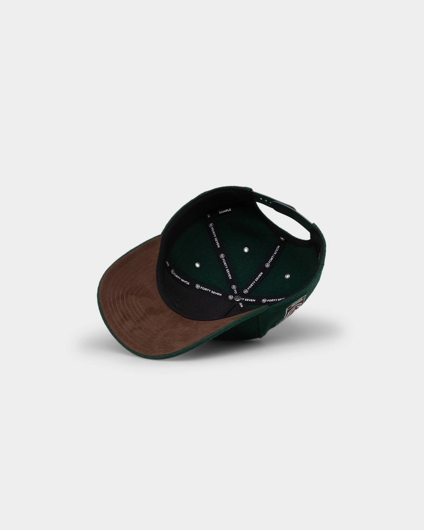 47 Brand Vegas Golden Knights Cliffside Offside DT Snapback Dark Green