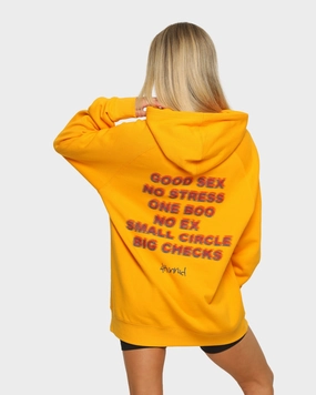 4HUNNID Good Sex Hoodie Gold