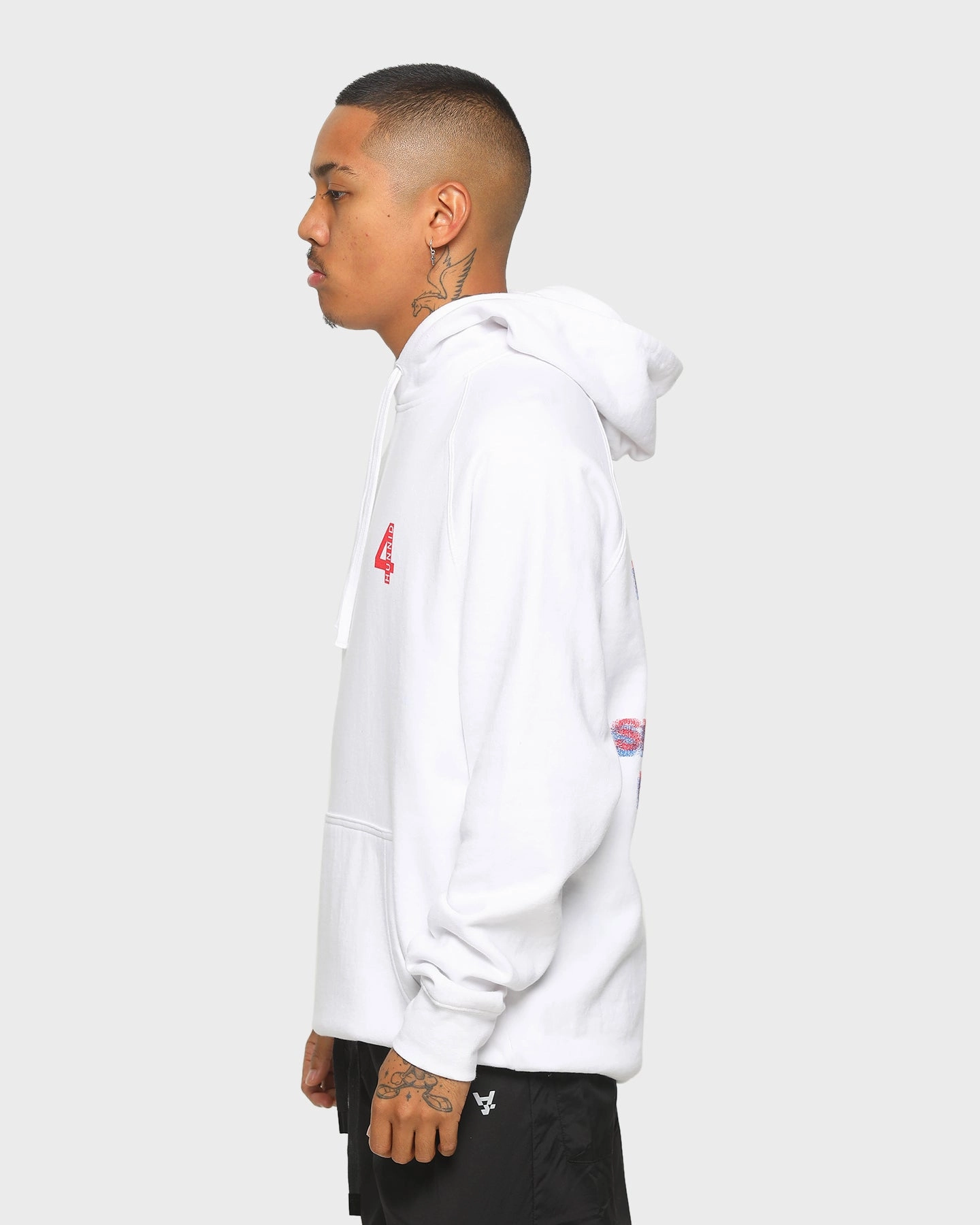 4HUNNID Good Sex Hoodie White