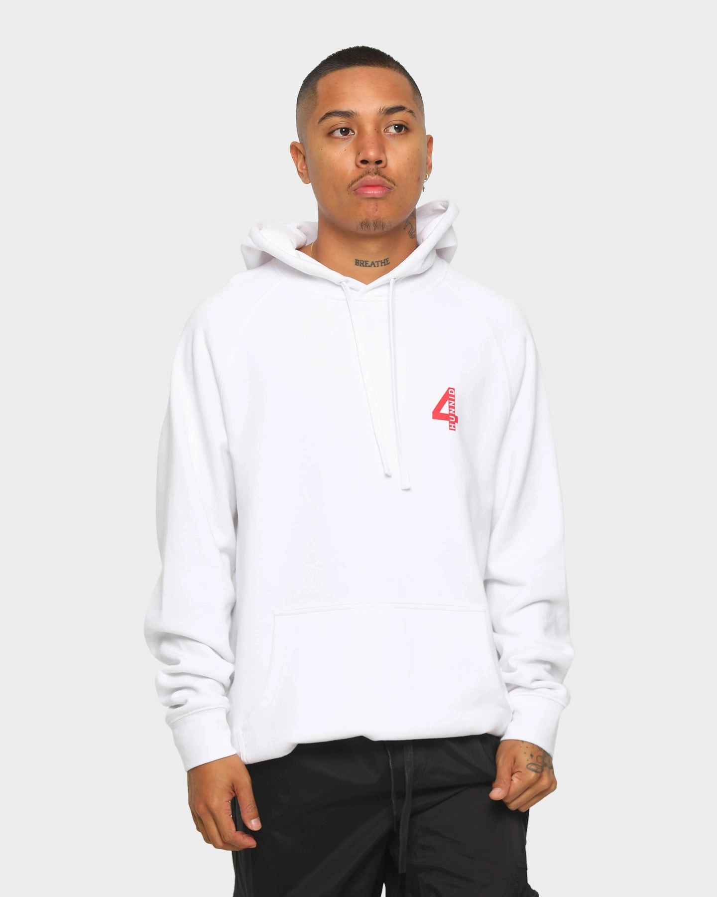 4HUNNID Good Sex Hoodie White