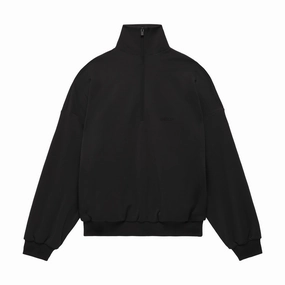   Fear Of God Athletics 1/2 Zip Track Top 'Black'