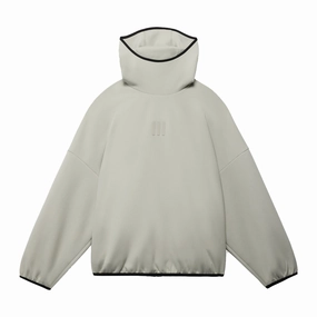   Fear Of God Athletics Suede Fleece Hoodie 'Sesame'