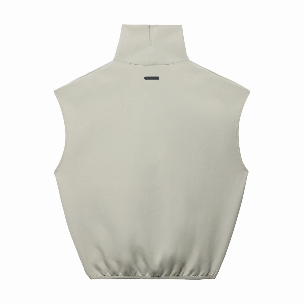   Fear Of God Athletics Suede Fleece Sleeveless Mock Neck Tee 'Sesame'