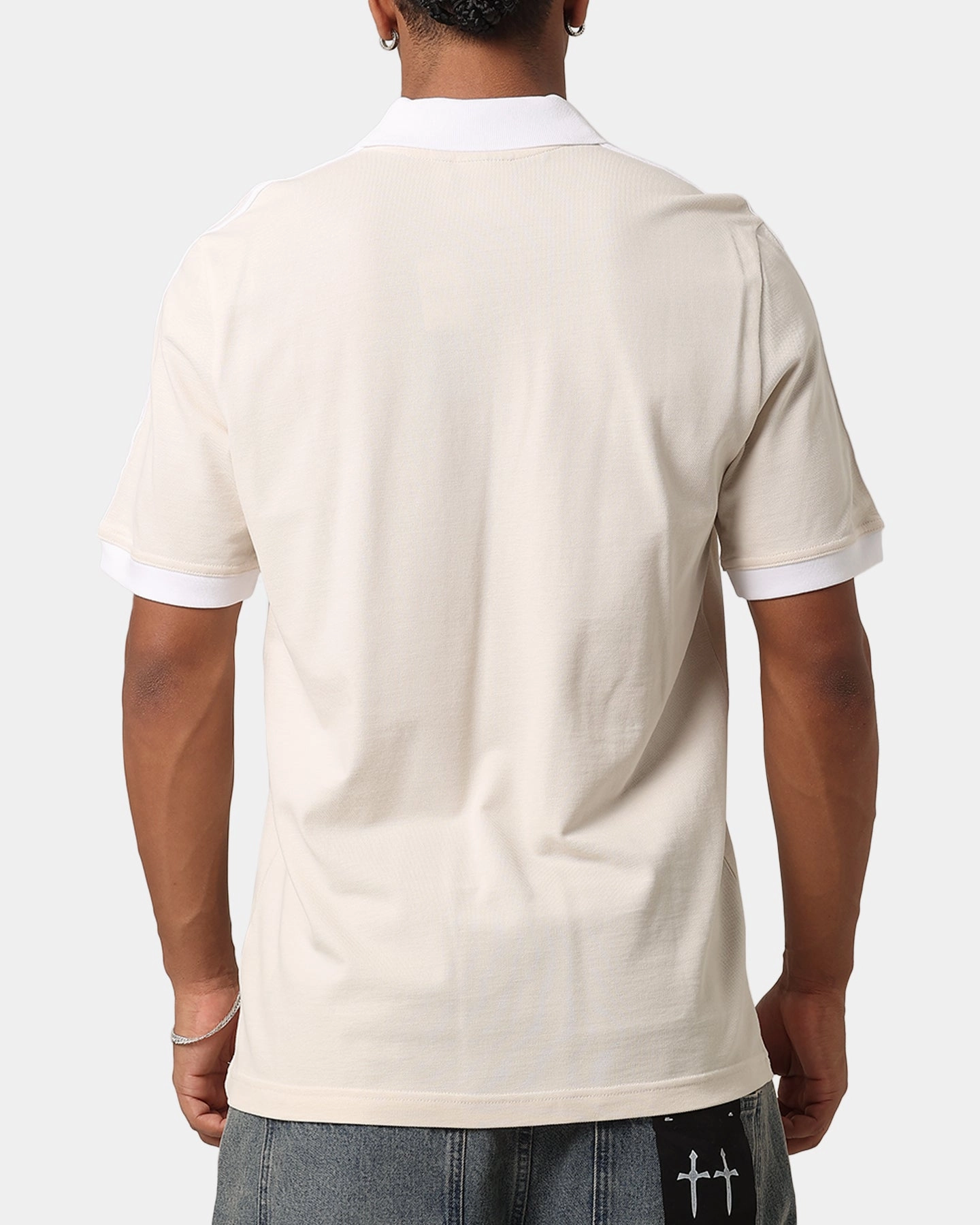 Adidas 3-Stripe Polo Shirt Wonder White