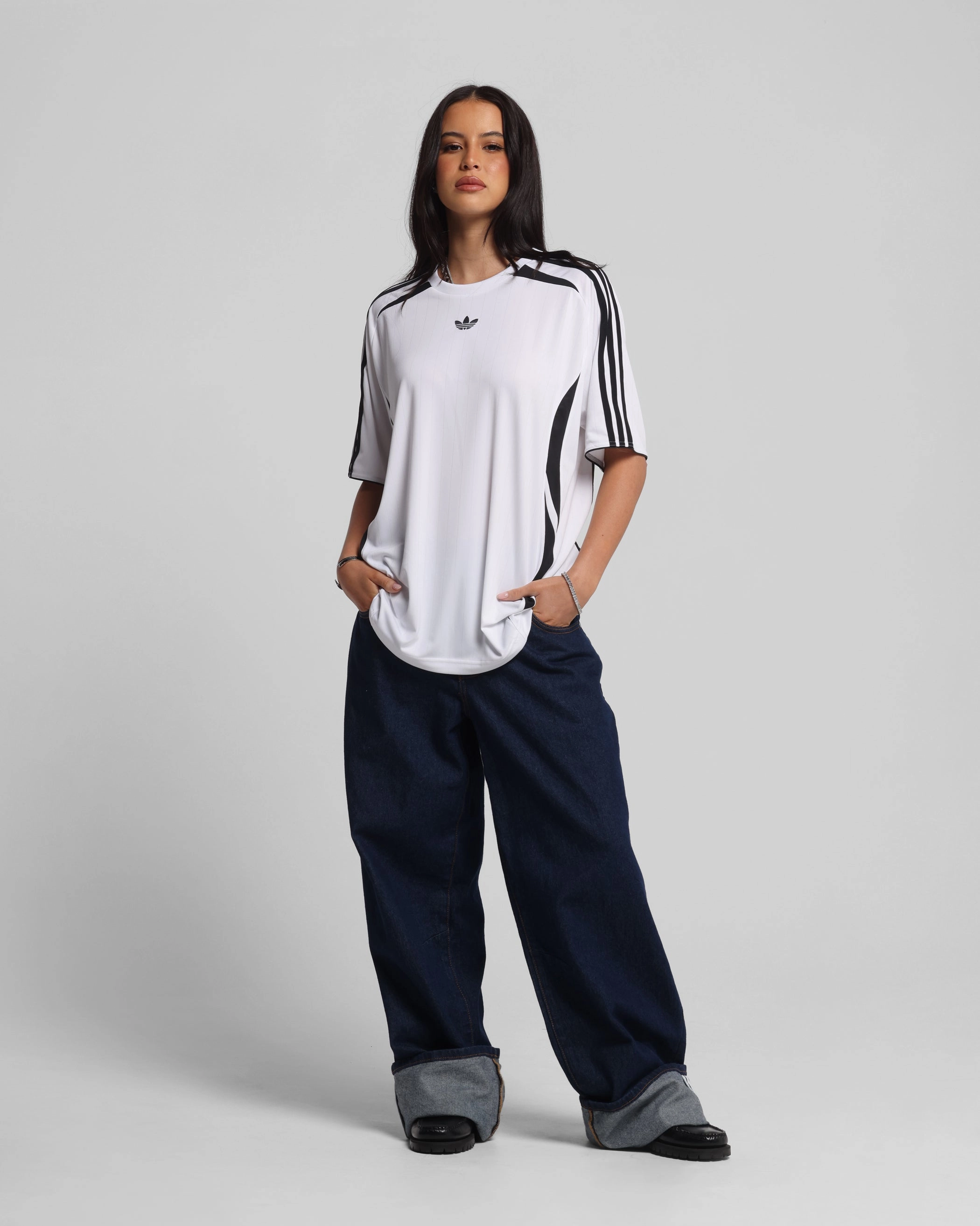 Adidas Adicolor Teamgeist T-Shirt White/Black