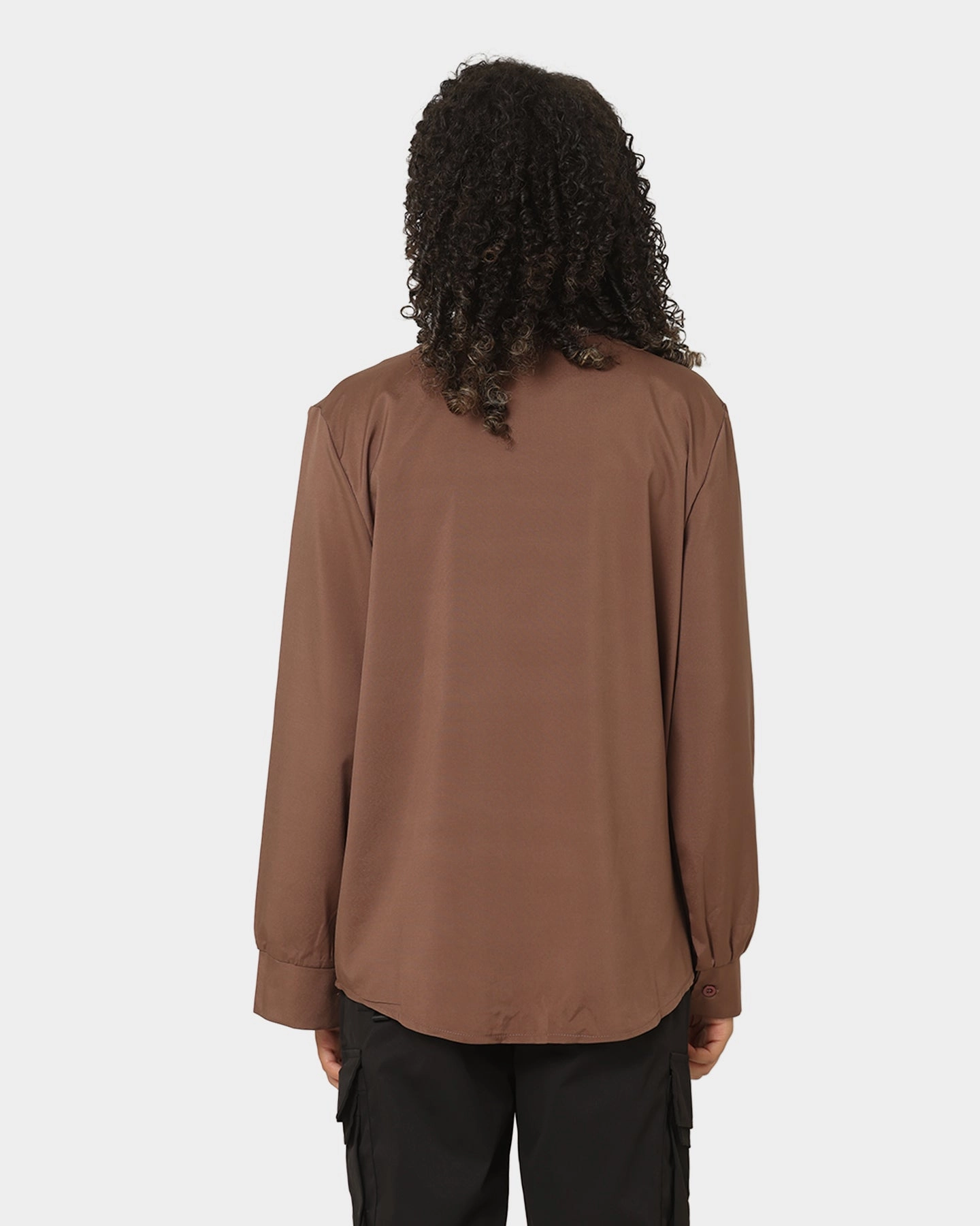 Adidas Women's Modica Button Up Shirt Brown