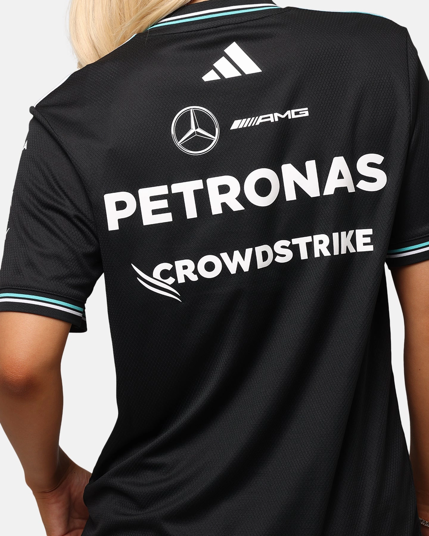 adidas x Mercedes-AMG PETRONAS Formula One F1 2025 Authentic Drive T-Shirt Black