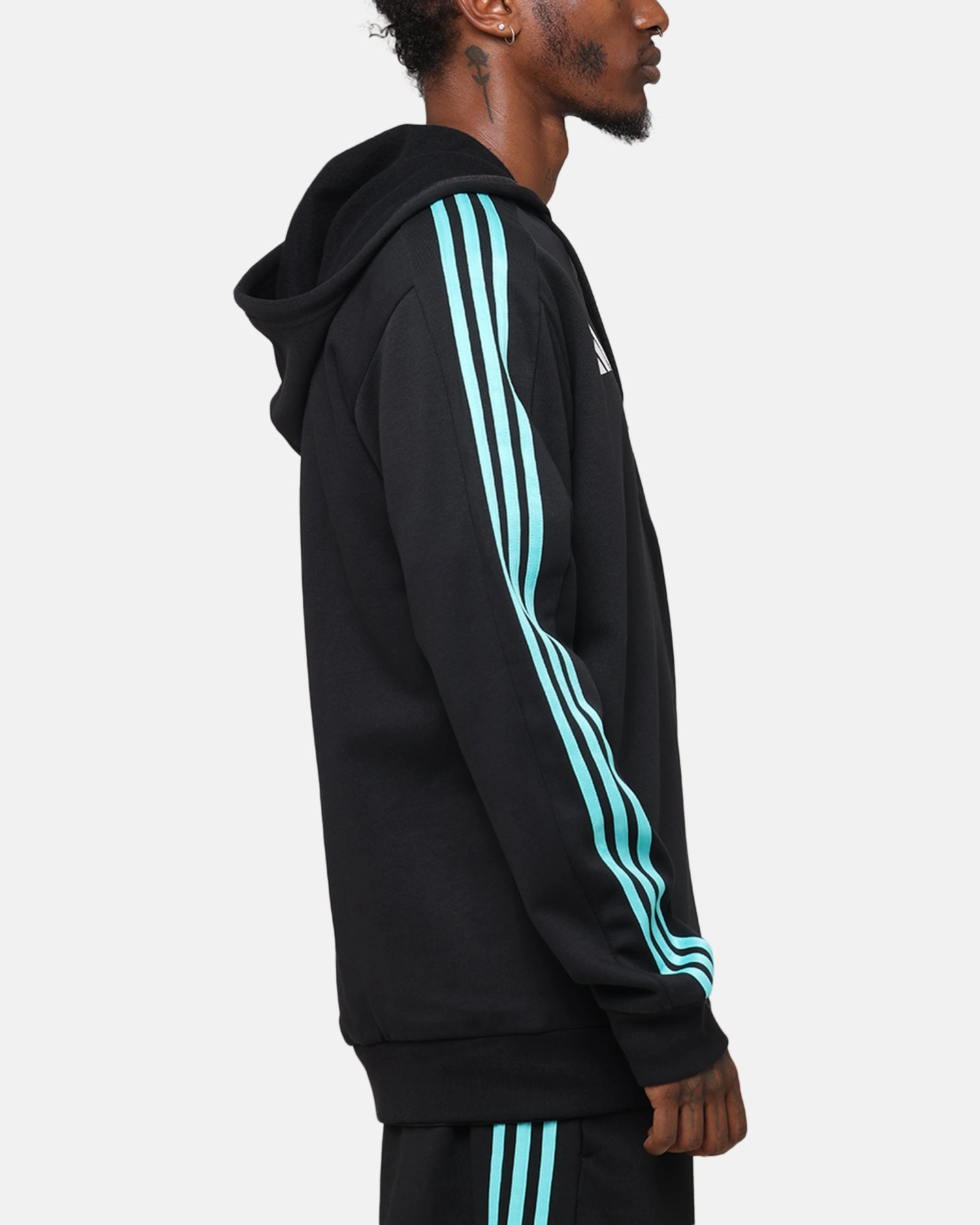 adidas x Mercedes-AMG PETRONAS Formula One F1 DNA Full-Zip Hoodie Black/White