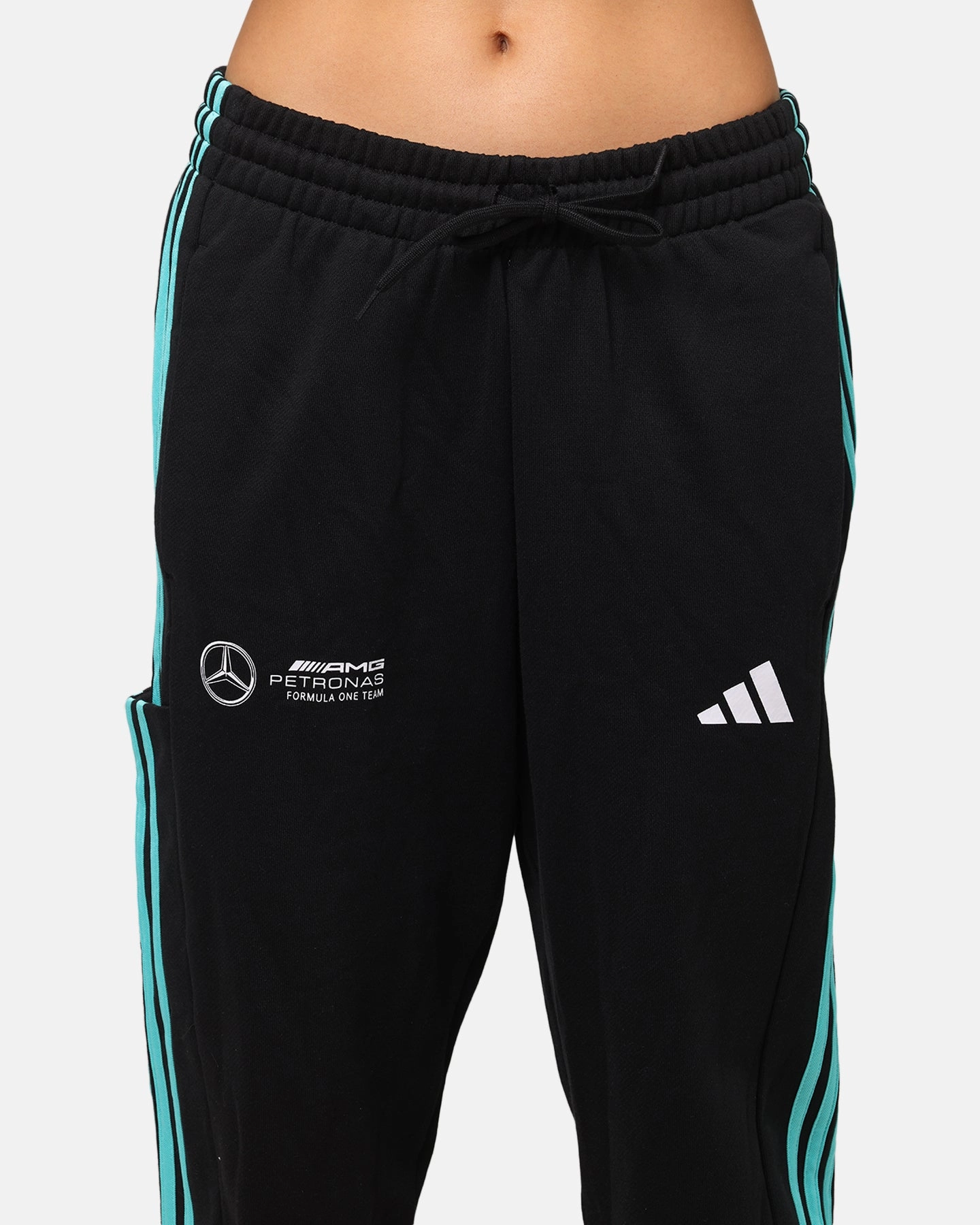 adidas x Mercedes-AMG PETRONAS Formula One F1 DNA Joggers Black/White