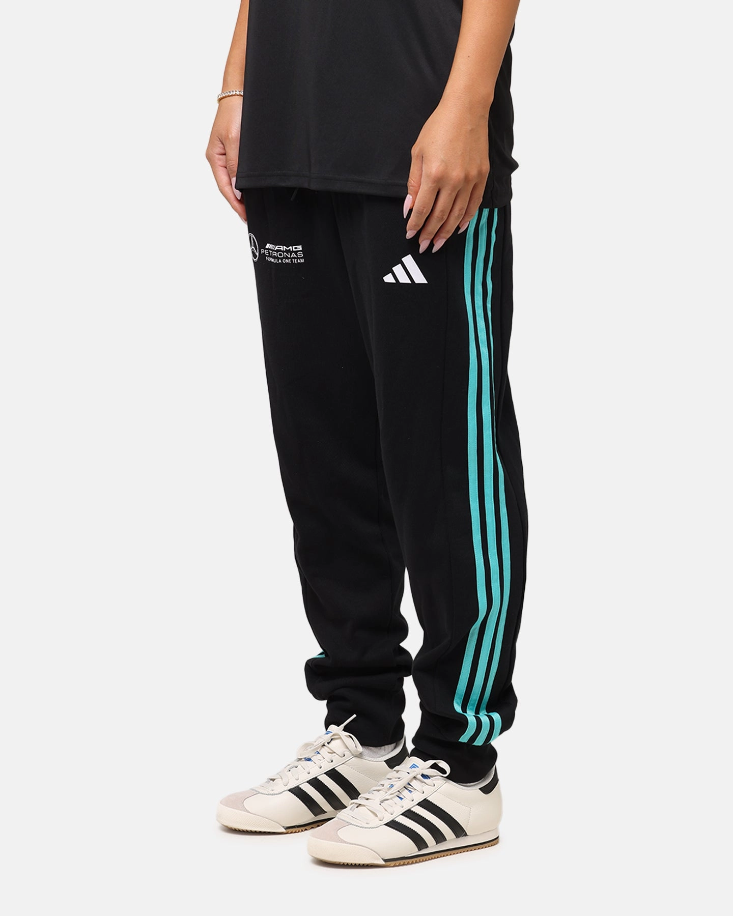 adidas x Mercedes-AMG PETRONAS Formula One F1 DNA Joggers Black/White