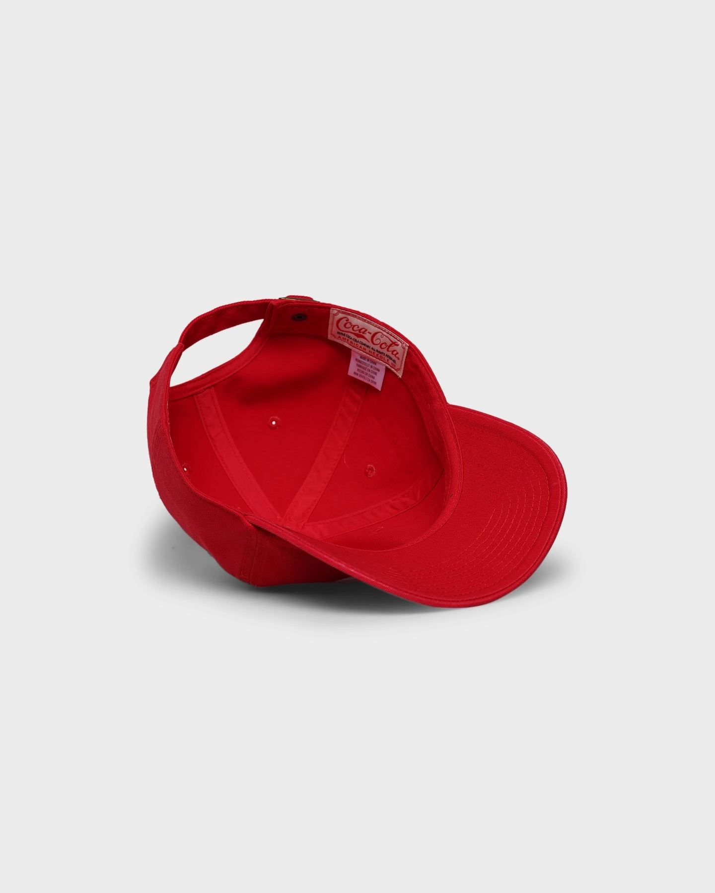 American Needle Coca-Cola Love Ballpark Strapback Red