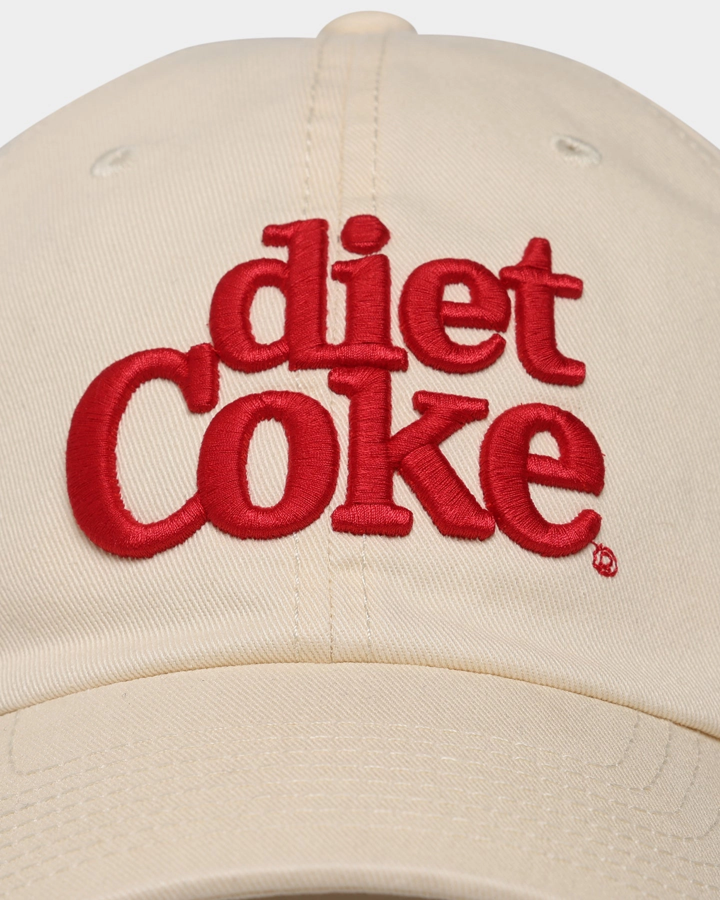 American Needle Diet Coke Ballpark Strapback Ivory