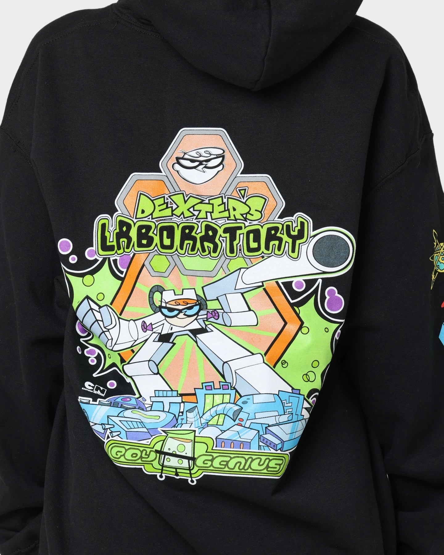 American Thrift Dexter Vintage Hoodie Black