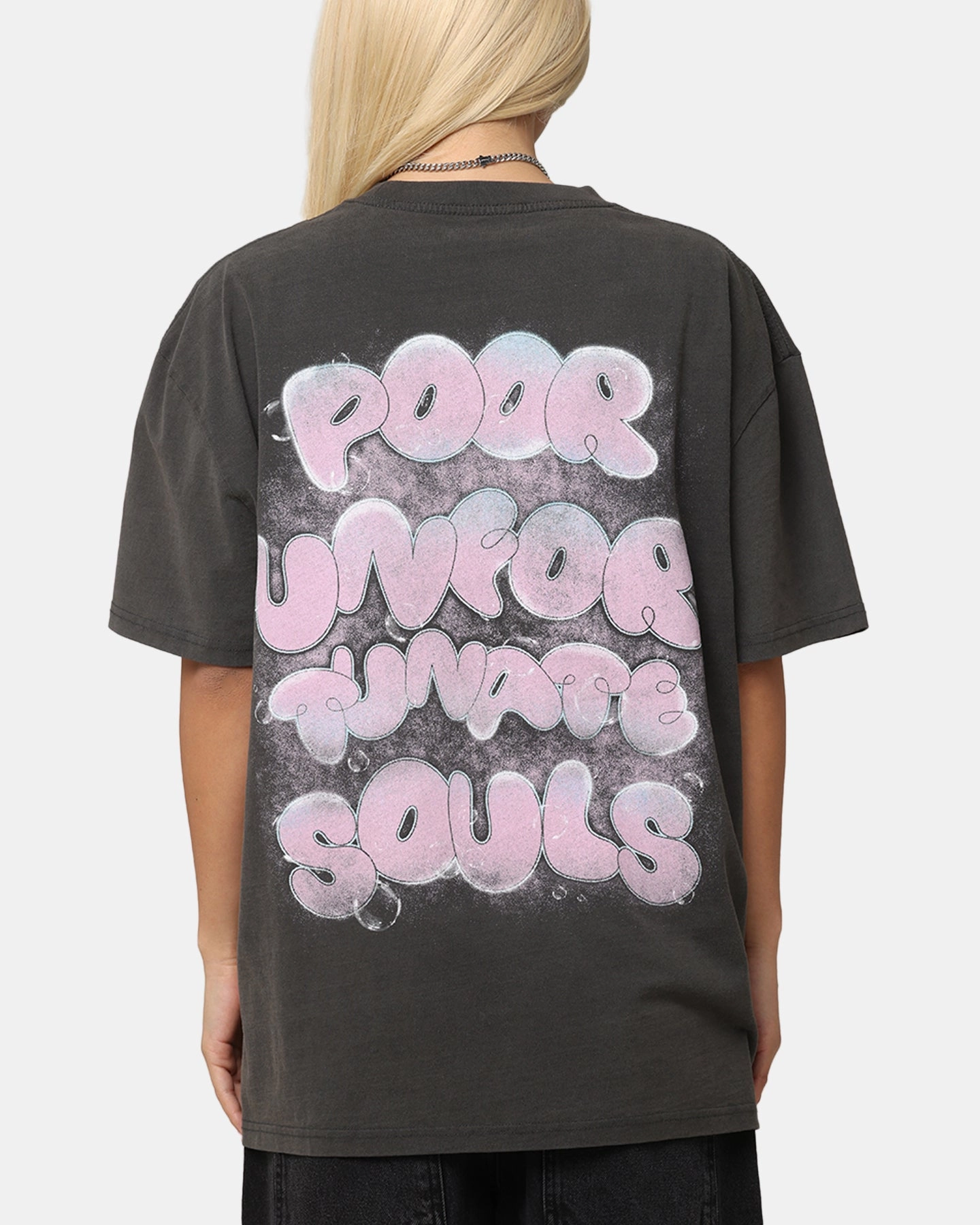 American Thrift Disney The Little Mermaid Ursula Heavy T-Shirt Black Wash