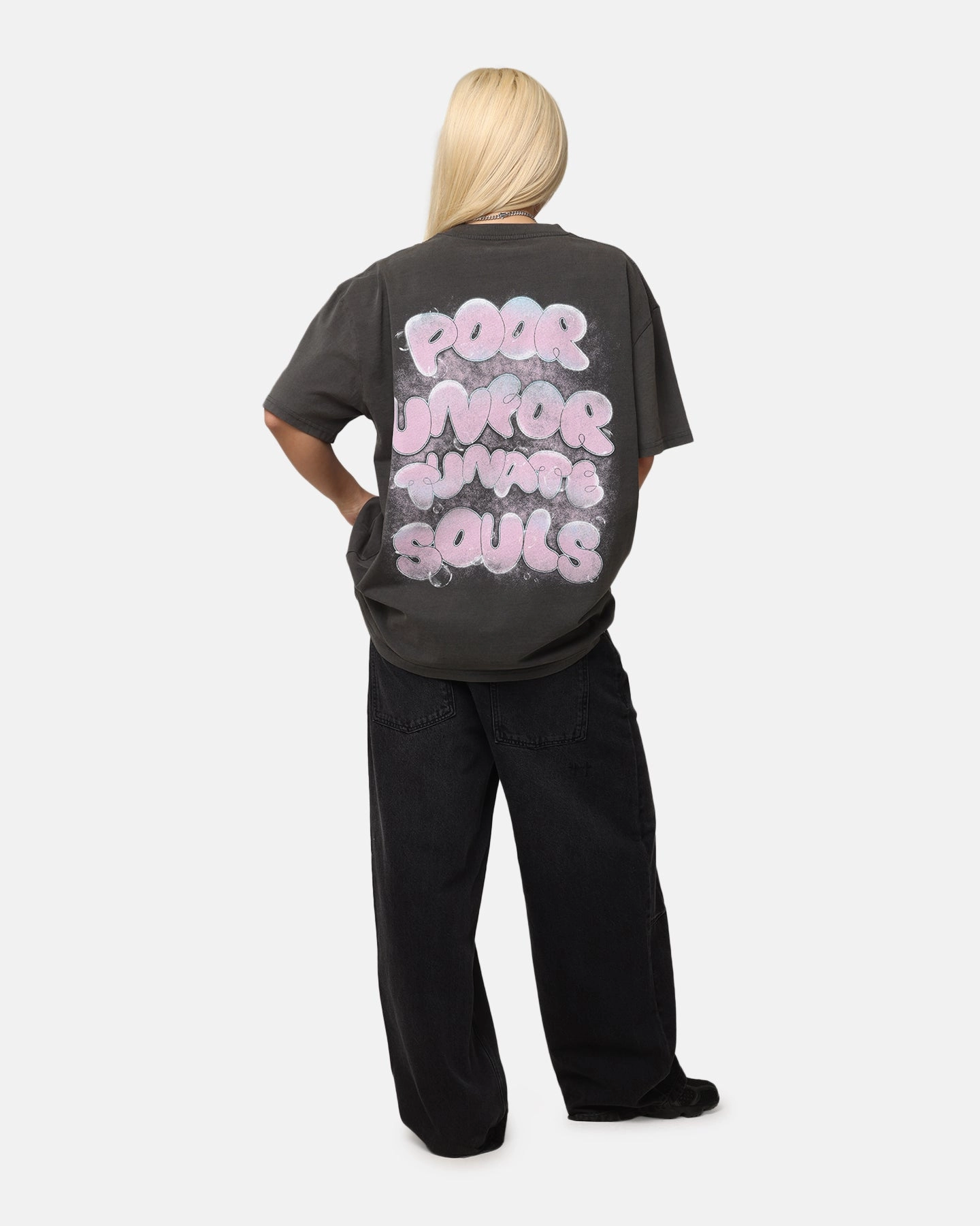 American Thrift Disney The Little Mermaid Ursula Heavy T-Shirt Black Wash