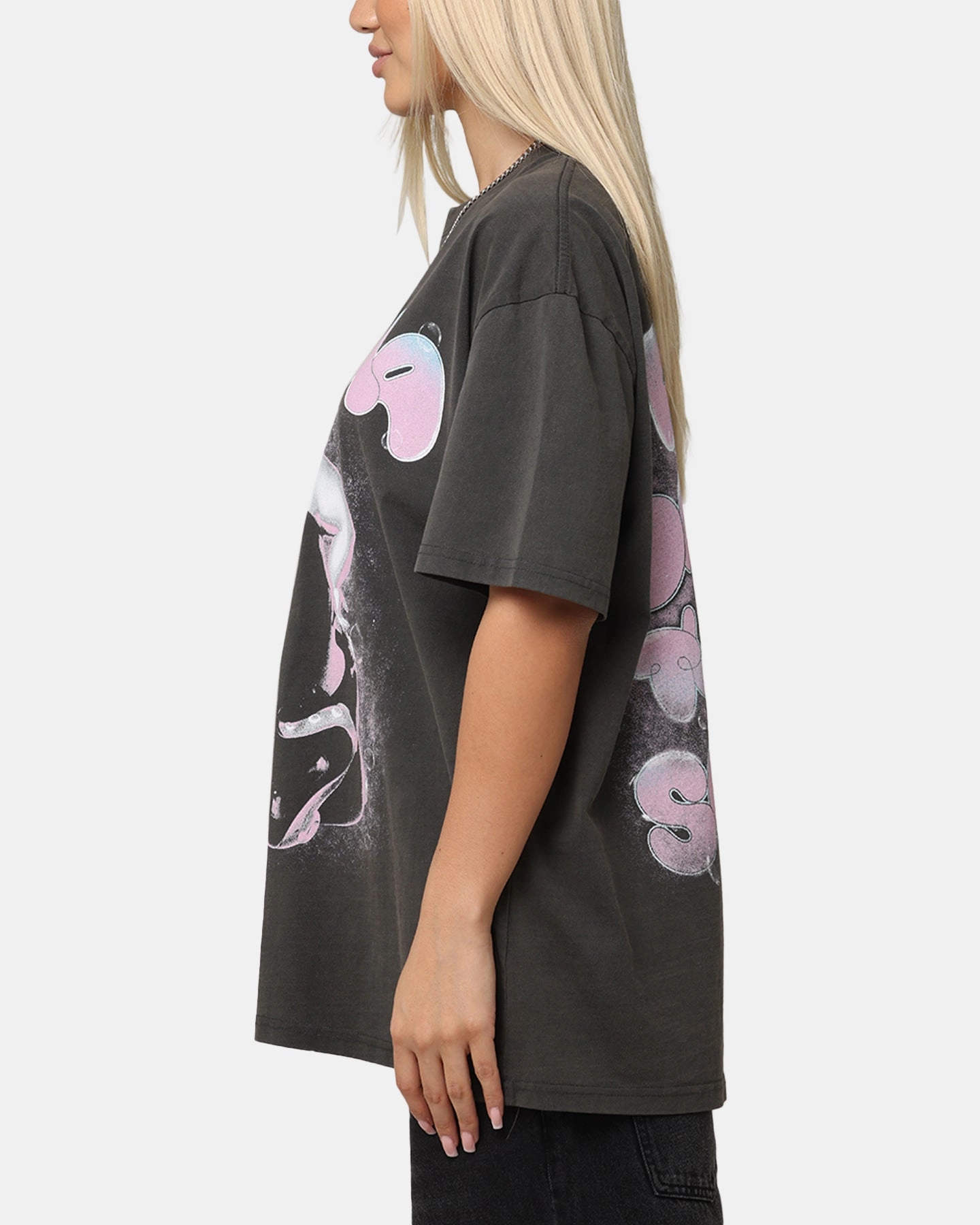 American Thrift Disney The Little Mermaid Ursula Heavyweight T-Shirt Black Wash
