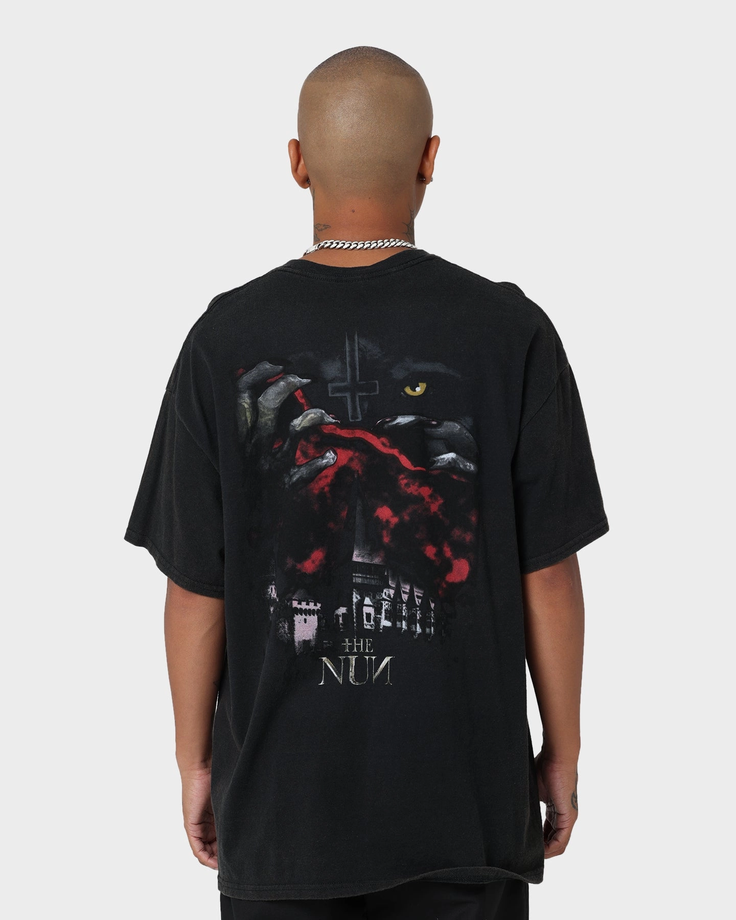 American Thrift The Nun Vintage T-Shirt Black Wash