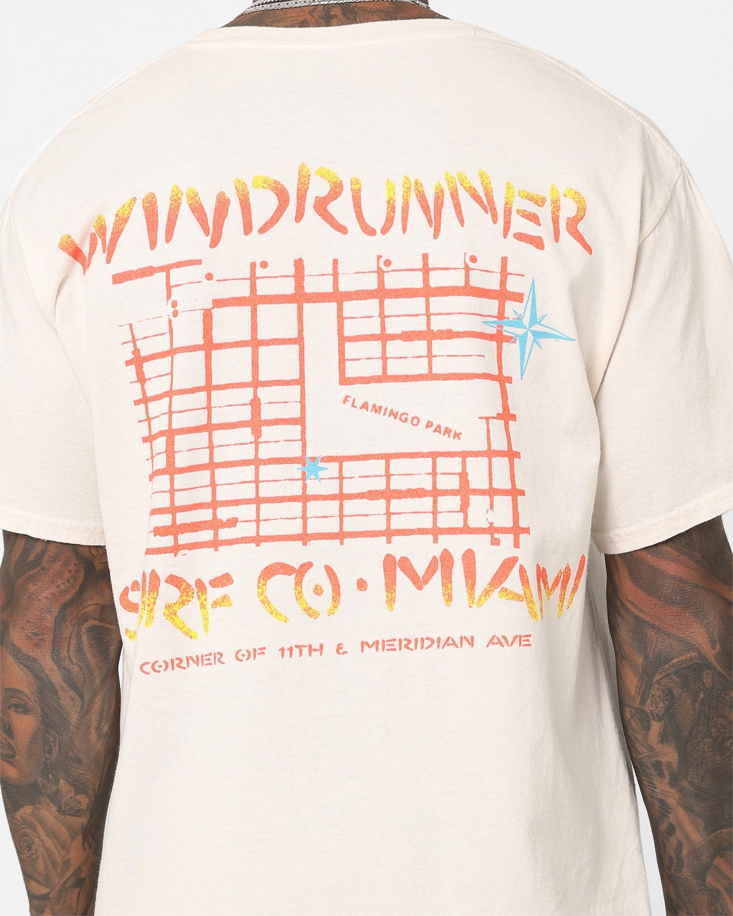 American Thrift Windrunners Vintage T-Shirt Off White