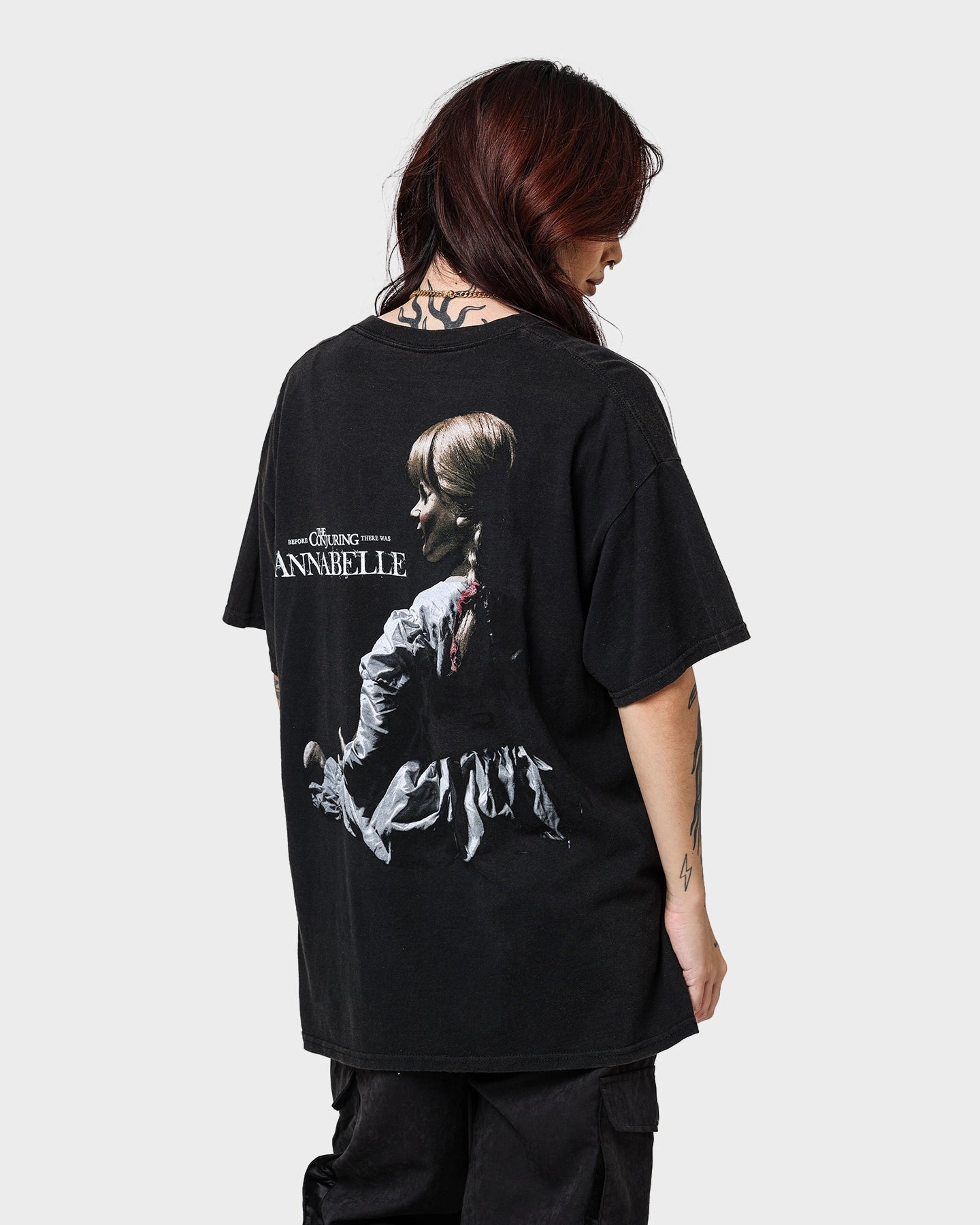 American Thrift X Annabelle Annabelle Vintage T-Shirt Black Wash