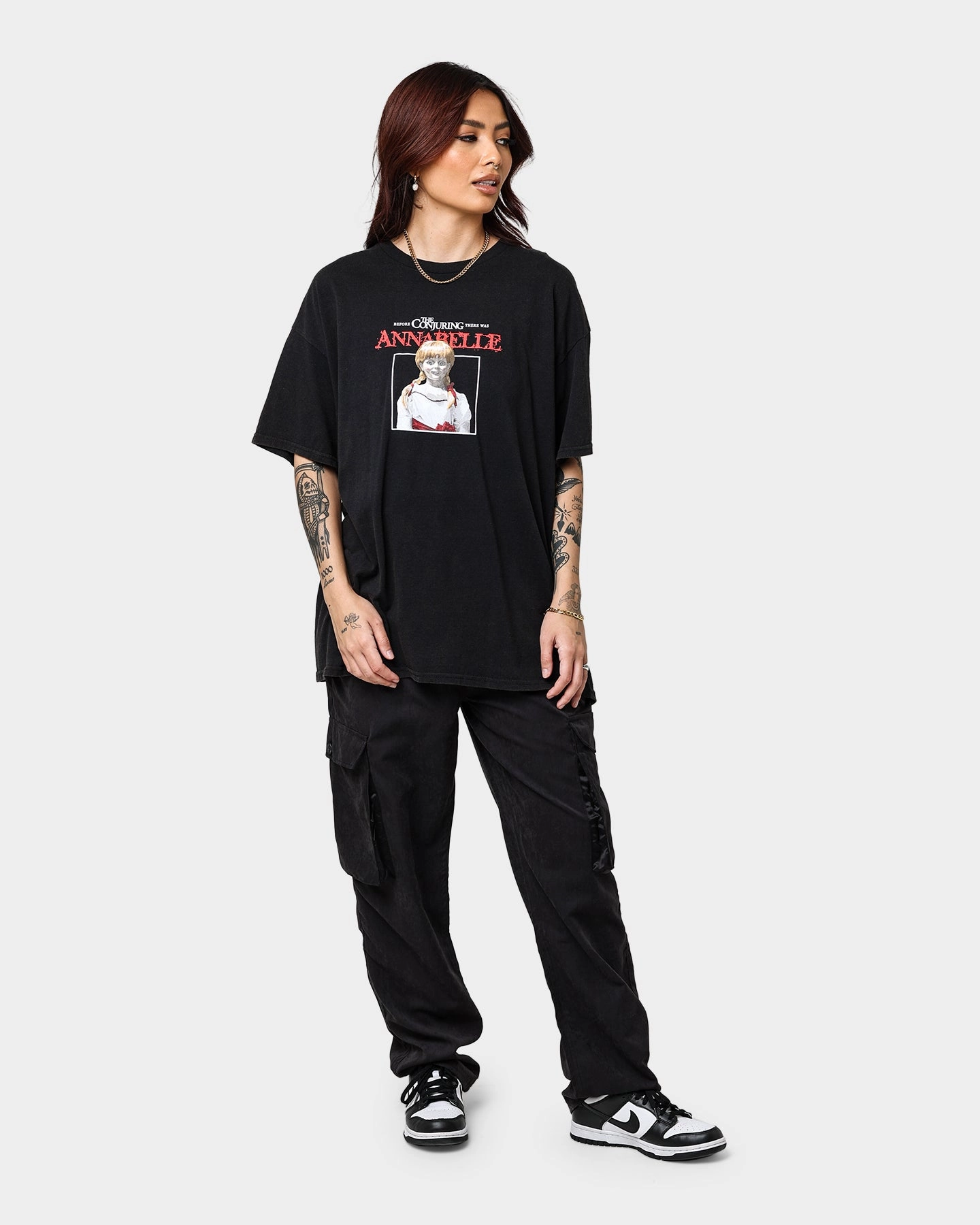 American Thrift X Annabelle Annabelle Vintage T-Shirt Black Wash