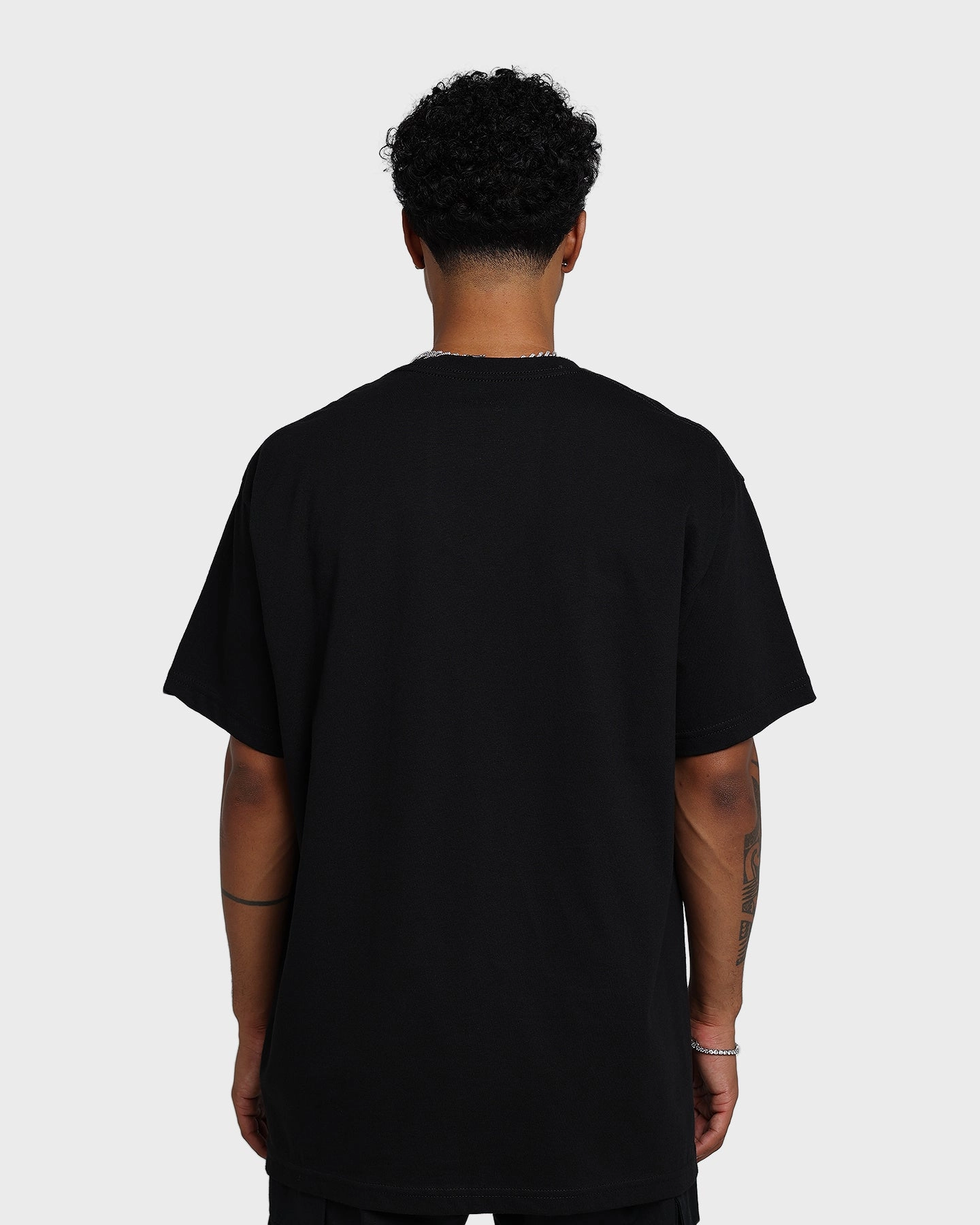 American Thrift X Beverley Hills Cop BHC Logo T-Shirt Black