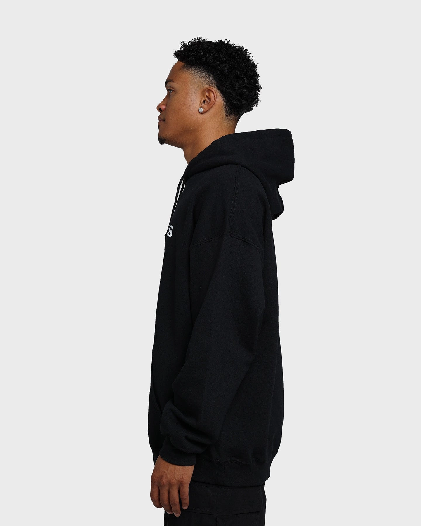 American Thrift X Beverly Hills Cop Logo Hoodie Black