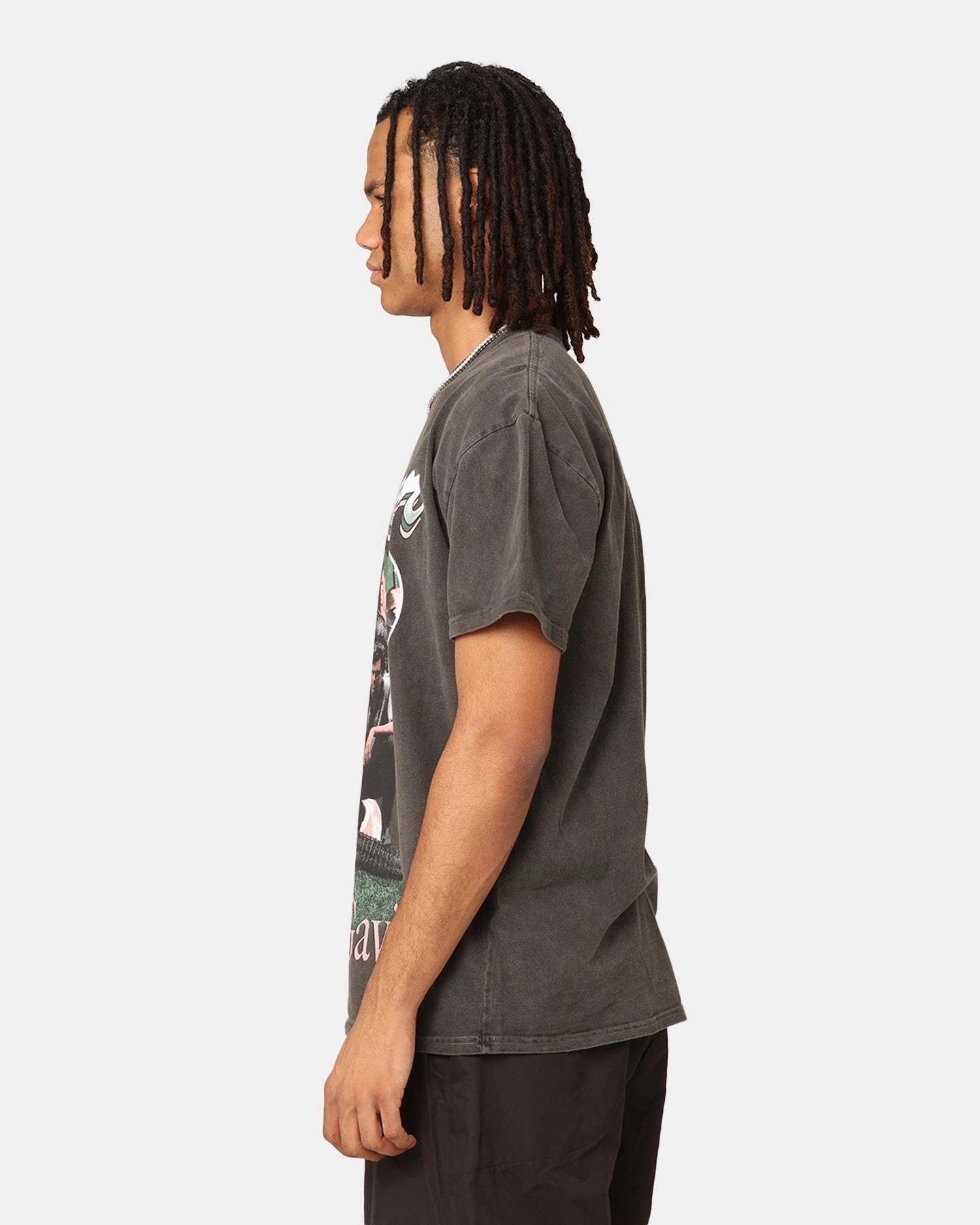 American Thrift X Happy Gilmore Shooter McGavin Heavyweight T-Shirt Black Wash