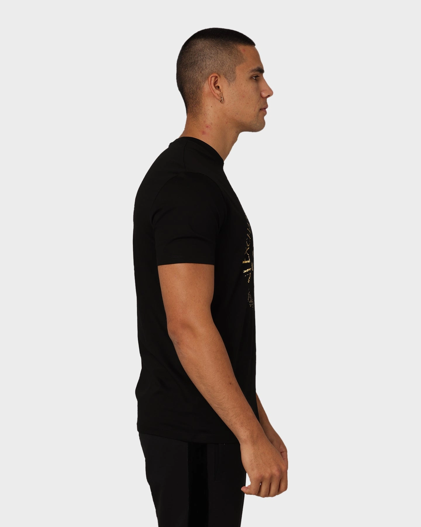 Armani Exchange Armani Exchange Logo T-Shirt Black