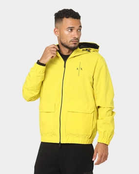 Armani Exchange Blouson Hoodie Acid Yellow/Black