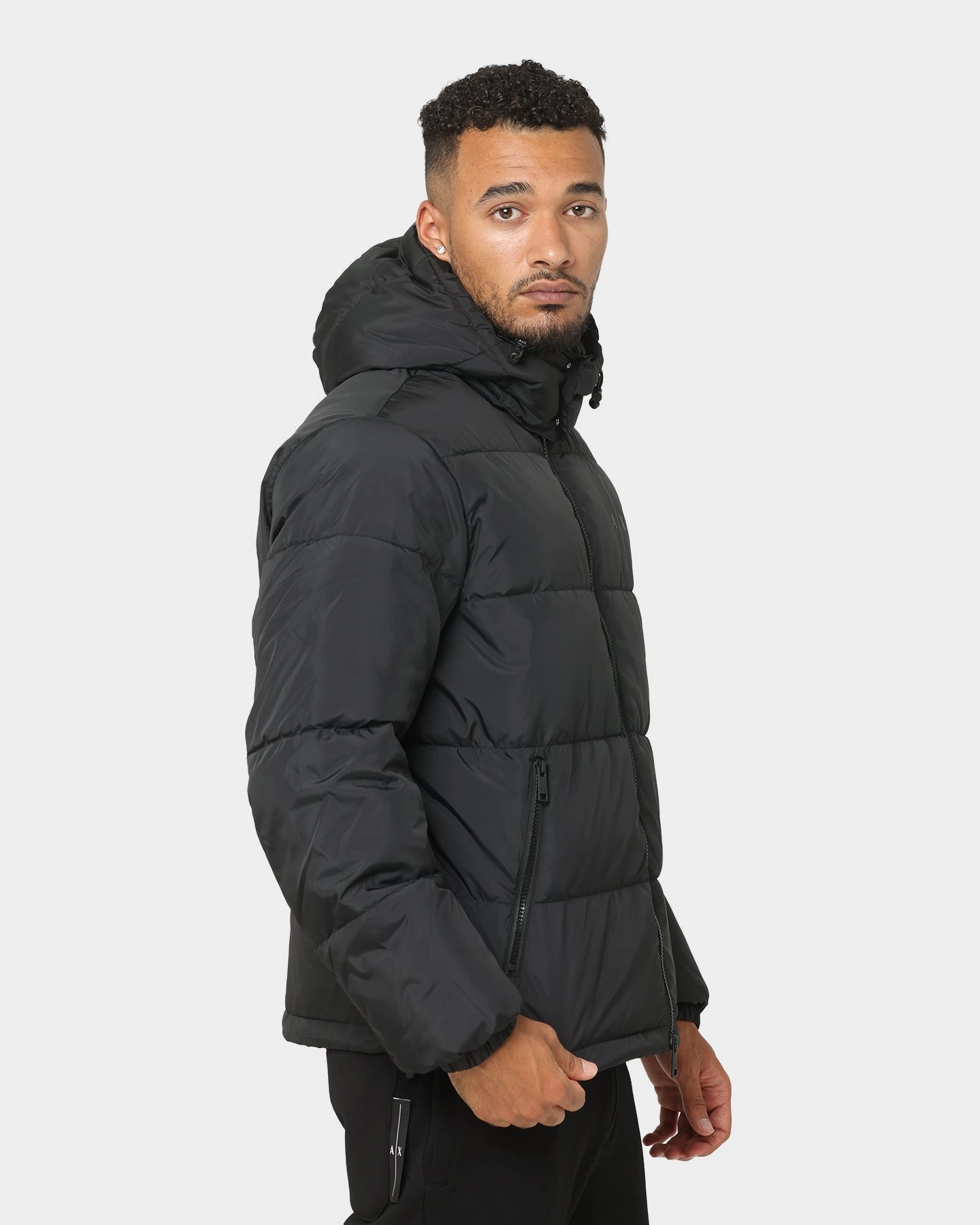 Armani Exchange Blouson Hoodie Black