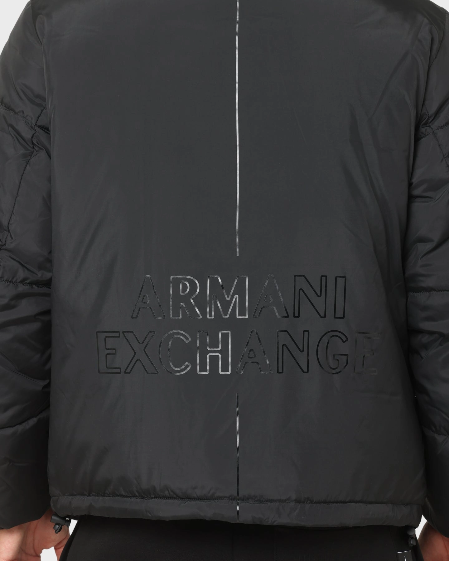 Armani Exchange Blouson Hoodie Black