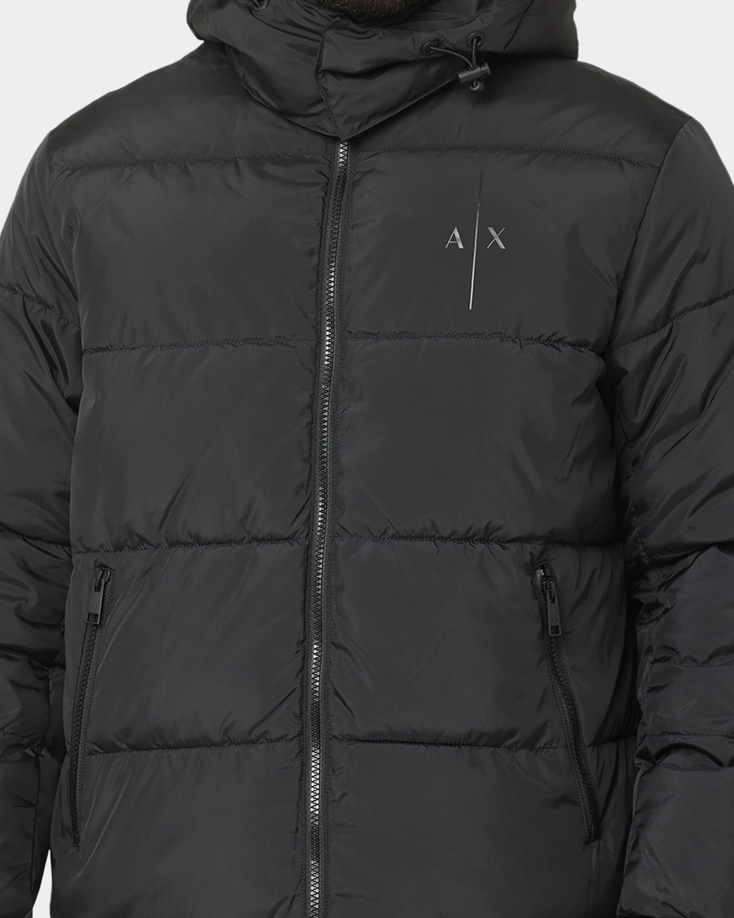 Armani Exchange Blouson Hoodie Black