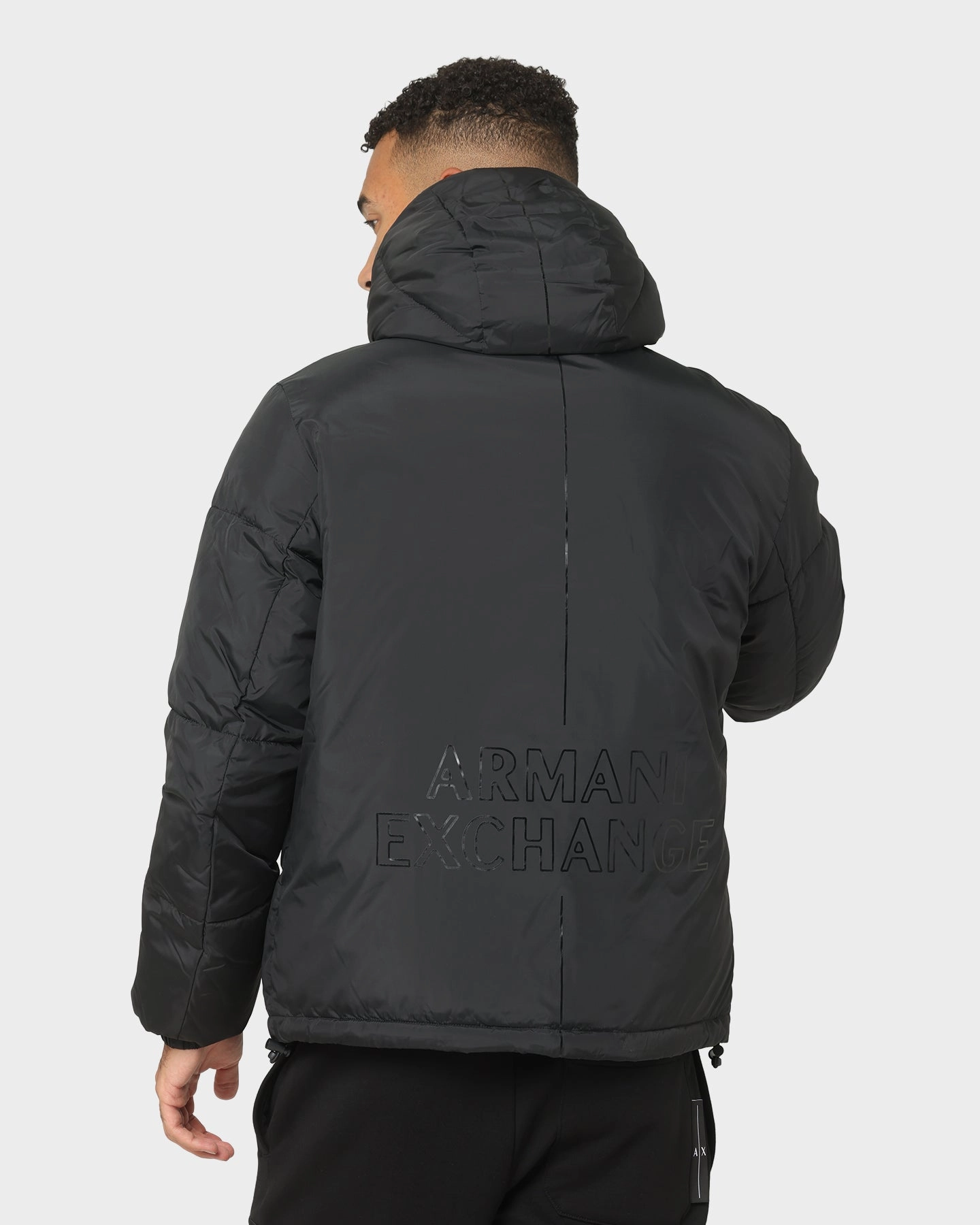 Armani Exchange Blouson Hoodie Black