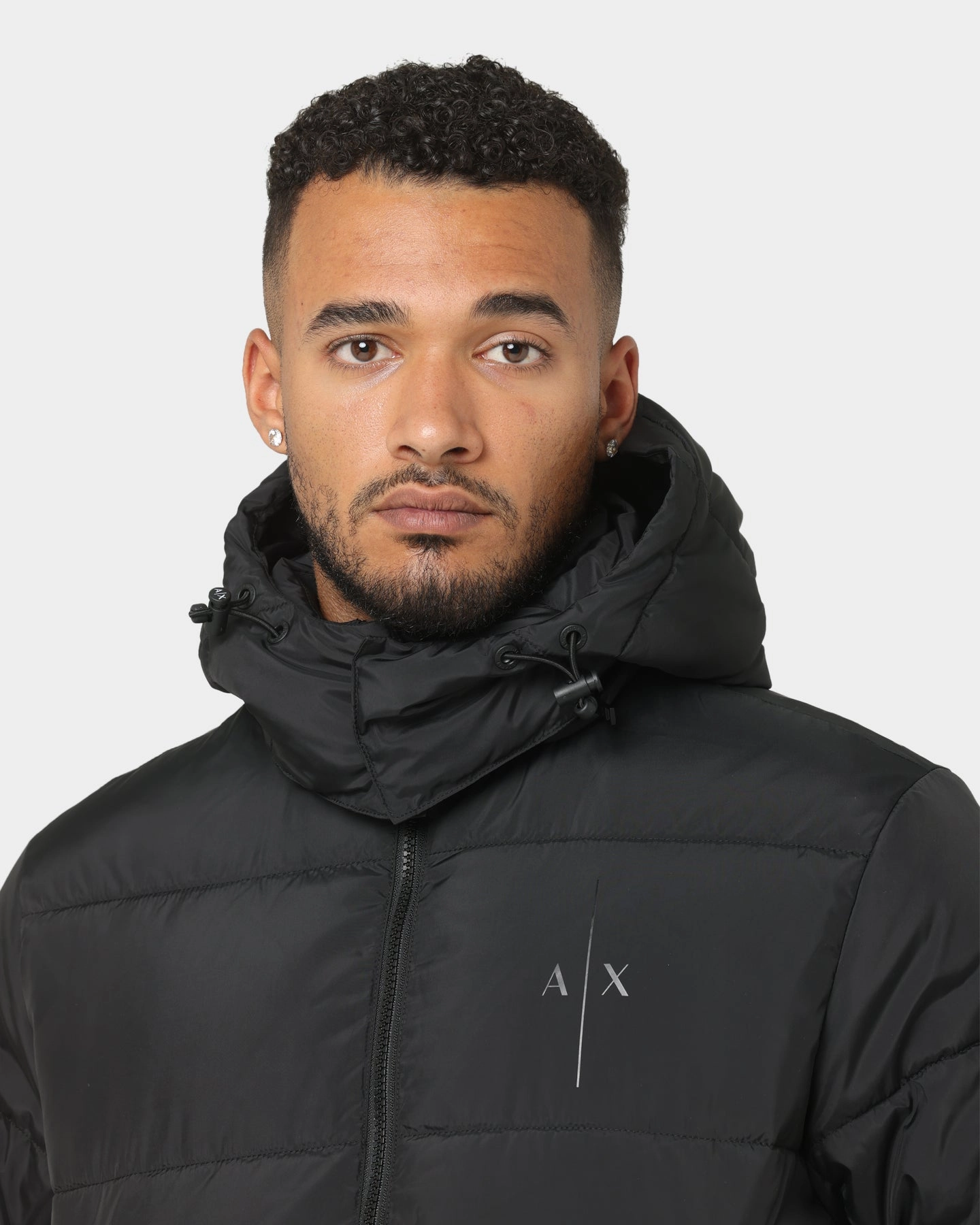 Armani Exchange Blouson Hoodie Black