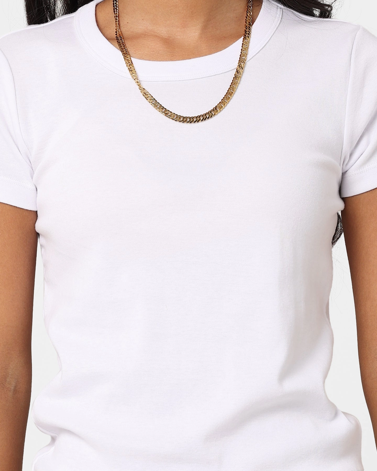 AS Colour Women's Organic Rib T-Shirt White