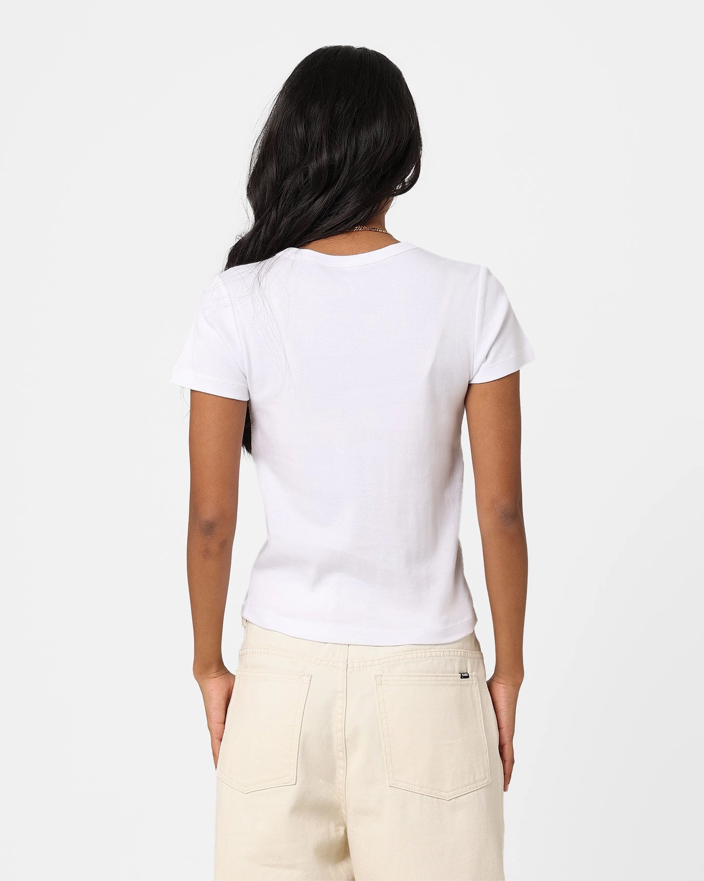AS Colour Women's Organic Rib T-Shirt White