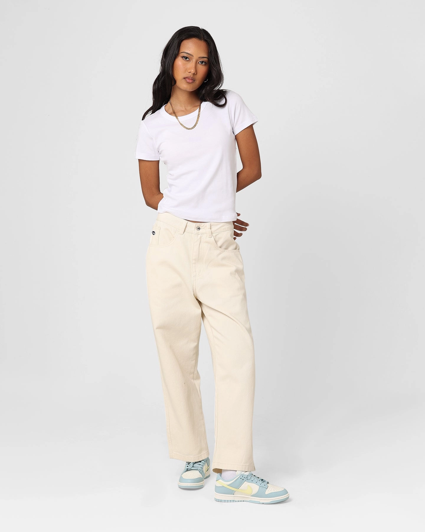 AS Colour Women's Organic Rib T-Shirt White