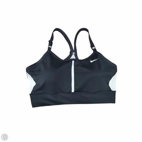 Athletic Bra By Nike Apparel In Black & White. Size: 2x