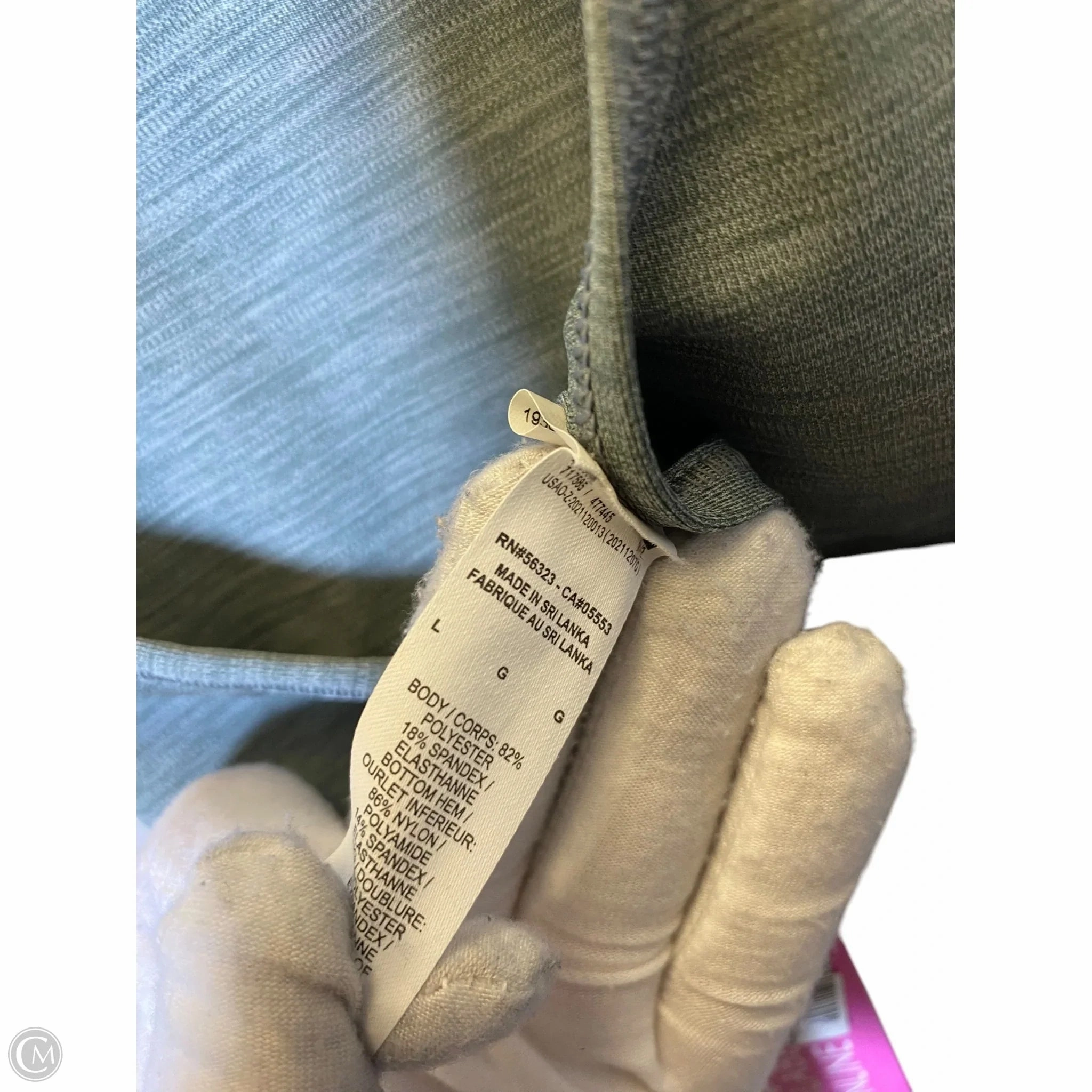 Athletic Bra By Nike In Grey. Size: L