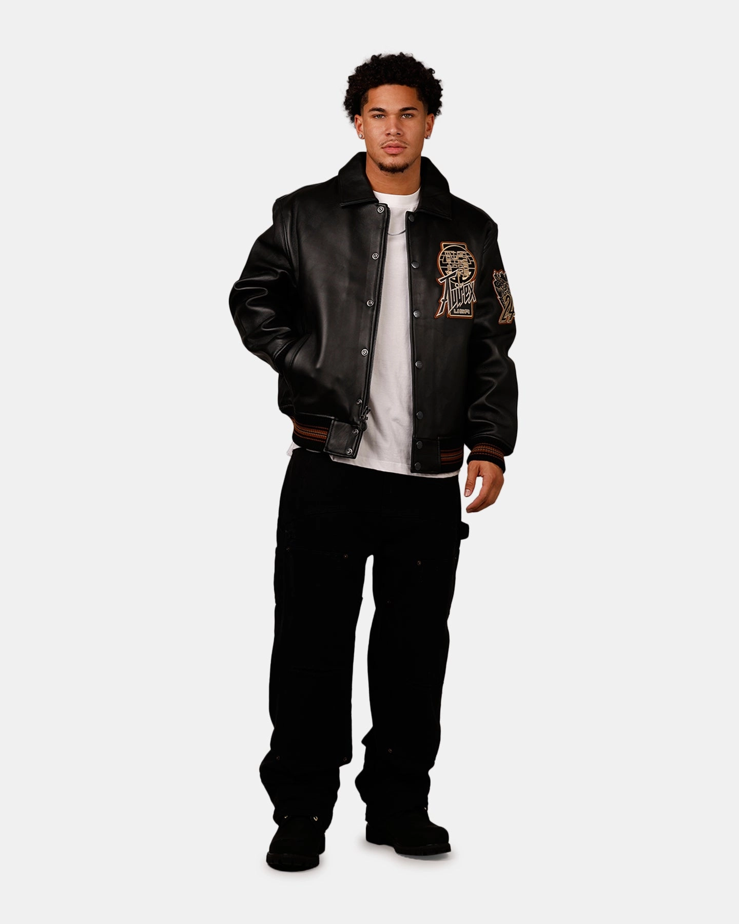 Avirex Twin Dragon Jacket Black